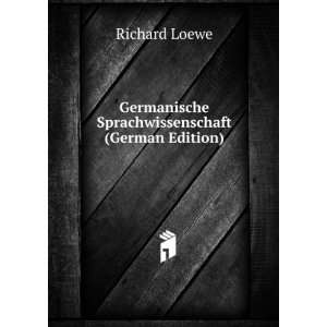   Sprachwissenschaft (German Edition) Richard Loewe  Books