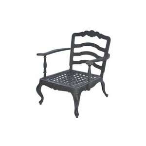  Izabella Club Chair (Rich Walnut) (35H x 34W x 26D 