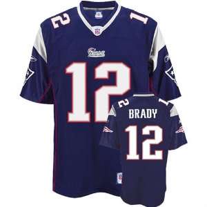  Tom Brady Repli thentic NFL Stitched on Name and 