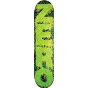  Zero Zombie Hair Toxic Toxic Black / Green Skateboard Deck 