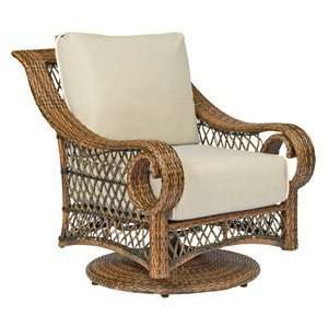  Woodard 6Z0077 06W SLF Belmar Swivel Outdoor Lounge Chair 