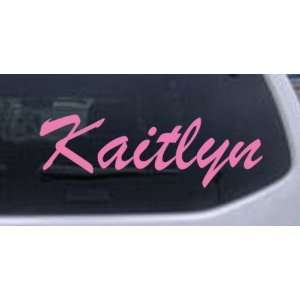  Kaitlyn Car Window Wall Laptop Decal Sticker    Pink 42in 