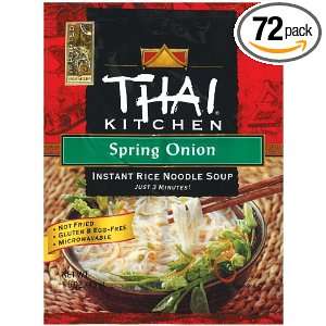 THAI KITCHEN Instant Rice Noodles, Onion, 1.6 Ounce (Pack of 72)