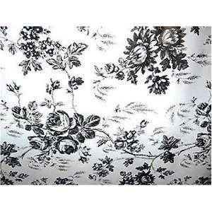 Black Toile Contact Paper 