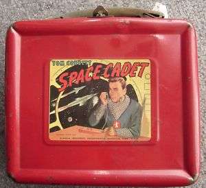 Original Vintage Tom Corbett Space Cadet lunch box 1952  