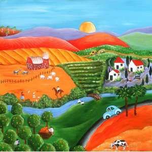  Countryside Canvas Reproduction Baby