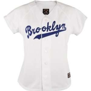  Brooklyn Dodgers Womens Cooperstown Throwback Replica 