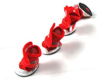 Mesh Breathable Dog Puppy Pet Velcro Shoe Boots AnySize  