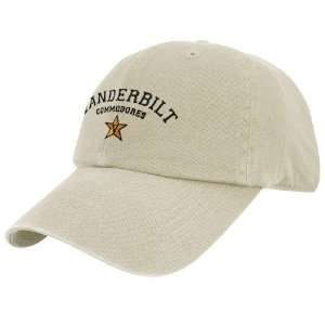   Vanderbilt Commodores Khaki Cleanup Adjustable Hat