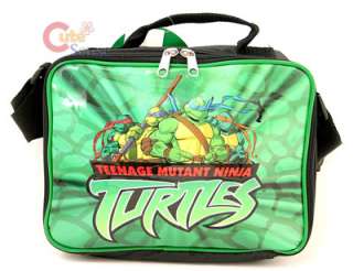 TMNT Ninja Turtles School Backpack Lunch Bag w/ Mask  