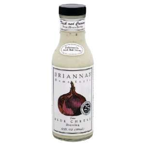 Briannas, Dressing Blue Cheese, 12 Ounce (6 Pack)  Grocery 