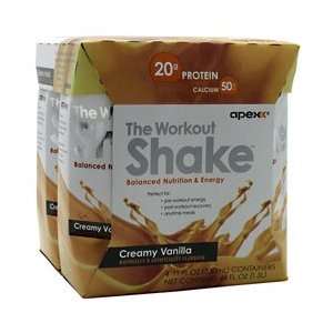  Apex/The Workout Shake/Creamy Vanilla Health & Personal 