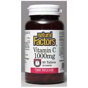  Vitamin C 1000mg Time Release (90Tablets) Brand Natural 