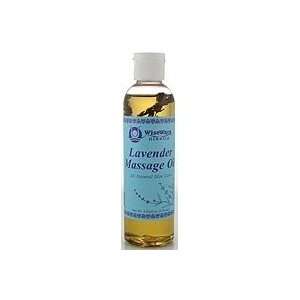  WiseWays Herbals   Lavender Massage Oil 4 oz   Gift Oils Beauty