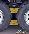 Wheel Stop Tandem Tire Stopper RV Camper Cargo Trailer New
