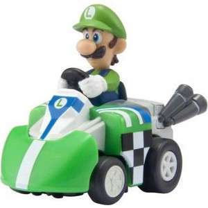 Takara Tomy Choro Q Super Mario Kart Luigi WIND UP Car  