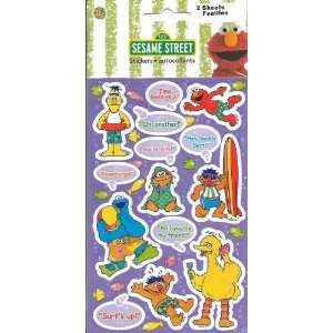 Sesame Street Beach Theme Scrapbook Stickers (PSESAR3)