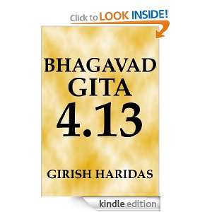 Bhagavad Gita 4.13 Girish Haridas  Kindle Store
