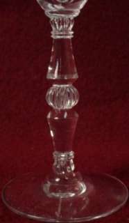 TIFFIN crystal 17351 1 pattern WINE GOBLET or GLASS  