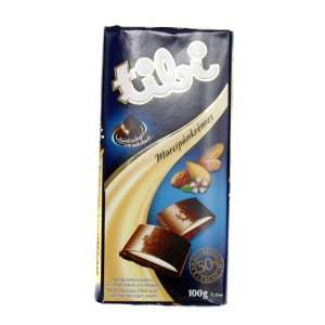 Tibi Marcipankremes Dark Chocolate Filled with Marzipan (100g/3.5oz 