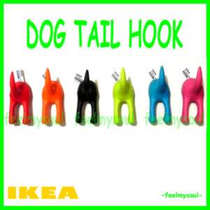 Ikea Bastis Dog Tail Rubber Hook  
