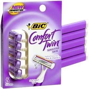  BIC SOFTWIN SHAVER WOMENS 5 EACH