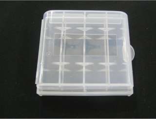   Plastic Case Holder Storage Box Cover Bag For AA AAA Battery  