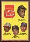 Topps 1968 N L Batting Leaders featuring Roberto Clemente 1  