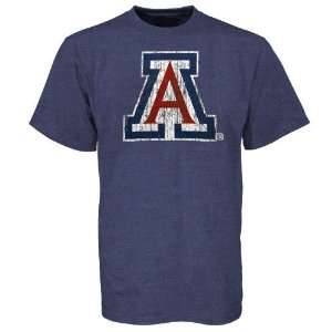    Arizona Wildcats Navy Blue Big Logo T shirt
