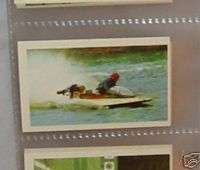 15 Power boat racing   Collector Sports card  