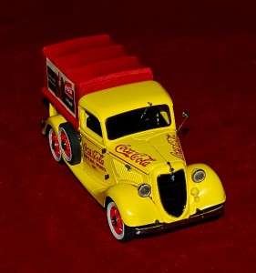   MINT DIE CAST REPLICA 124 COCA COLA DELIVERY TRUCK FORD PICK UP 1935