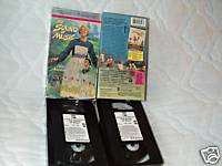 THE SOUND OF MUSIC VHS JULIE ANDREWS CLASSIC MUSICAL  