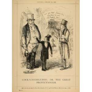   Disraeli Agriculture   Original Halftone Print