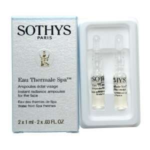  Sothys   Eau Thermale Spa Instant Radiance Facial Ampoules 