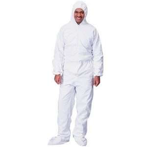  Dupont   Pyrolon Plus 2 Disposable Coveralls With Attached 