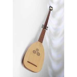  EMS Theorbo Bass Lute and Hard Case Musical Instruments