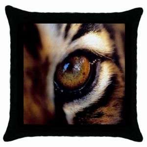 New Tiger Eye Animal Theme Collection Throw Pillow Case  