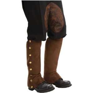  Steampunk male spats   brown