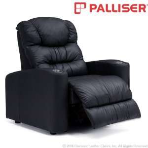  Palliser Leather Home Theater Seating with 3 Seat Set 