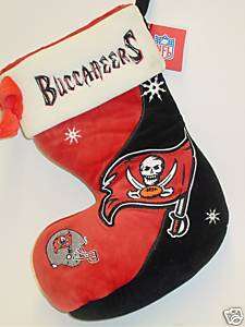 NFL Christmas Stocking, Tampa Bay Buccaneers, New  