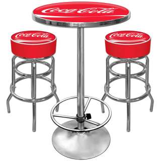 The Ultimate Game Room Combo   2 Bar Stools and Table 844296066162 