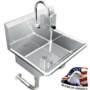   ELECTRONIC FAUCET 24 HANDS FREE HEAVY DUTY 304 STAINLESS STEEL LAVABO