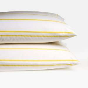 Unison Regatta Yellow Twin Pillowcases 