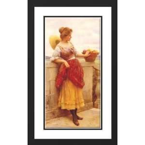  Blaas, Eugene de 16x24 Framed and Double Matted Pleasure 