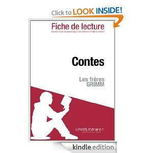 Contes de Grimm (Fiche de lecture) (French Edition) lePetitLitteraire 
