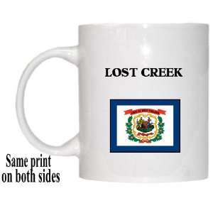  US State Flag   LOST CREEK, West Virginia (WV) Mug 