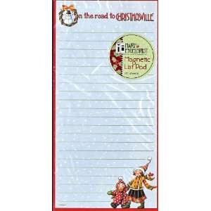   Magnetic Refrigerator Grocery List Note Pad