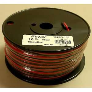    16AWG Red & Black Bonded Speaker Wire 100 Roll Electronics