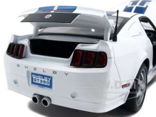2011 FORD SHELBY MUSTANG GT350 GT 350 WHITE 118 SHELBY COLLECTIBLES 