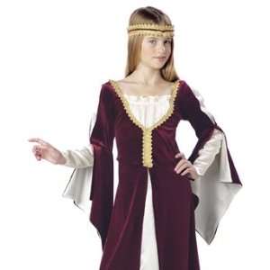   Princess Royalty Maroon Dress Costume Theme Party Outfit Toys & Games